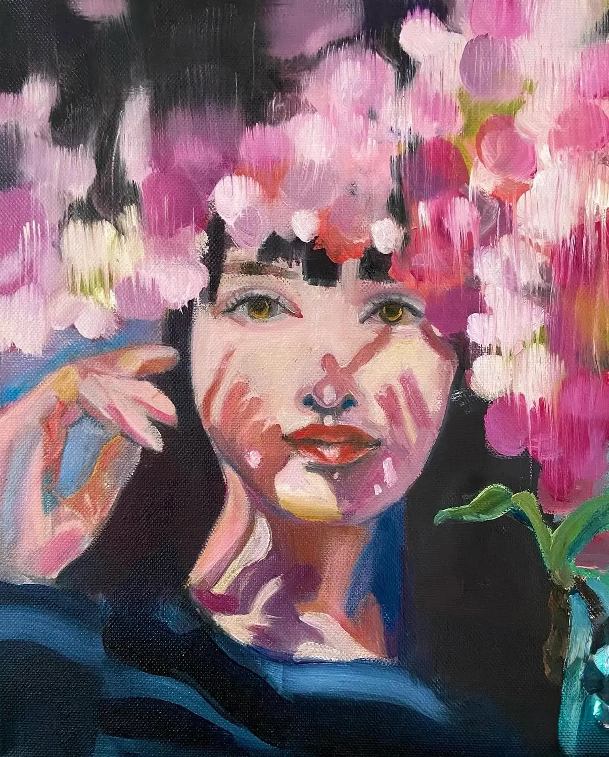 Painted figure study from Ninni Juuti's final Mastery Program assignment