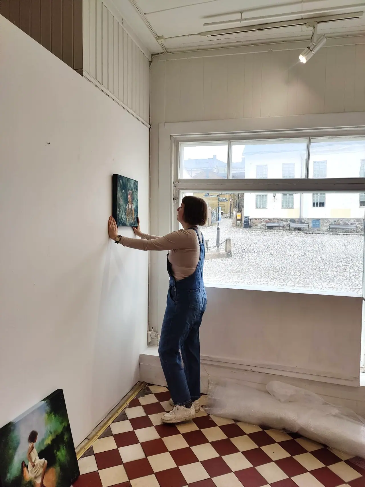 Figurative painting by Ninni Juuti made during the Mastery Program